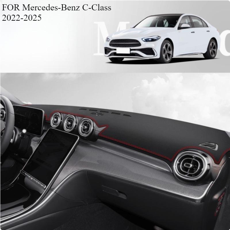 

FOR Mercedes-Benz C-Class -2025 Car Dash Mat Dashmat Dashboard Mat Cover Sun Shade Dash Board Cover Carpet Accessories front A