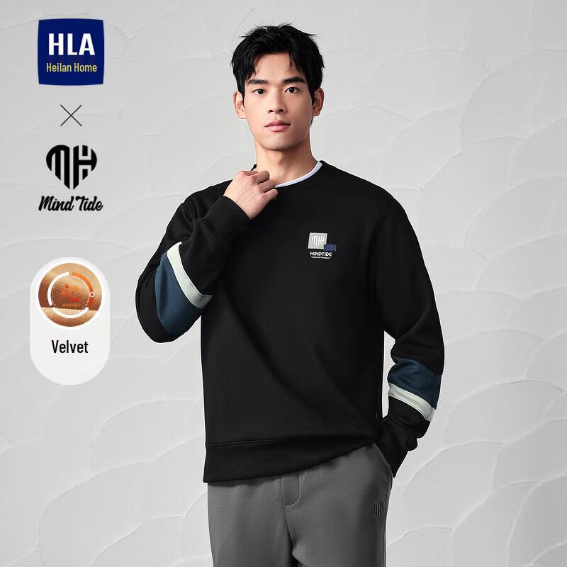 

HLA Men s Winter Crewneck Smart Fleece Sweatshirt XL