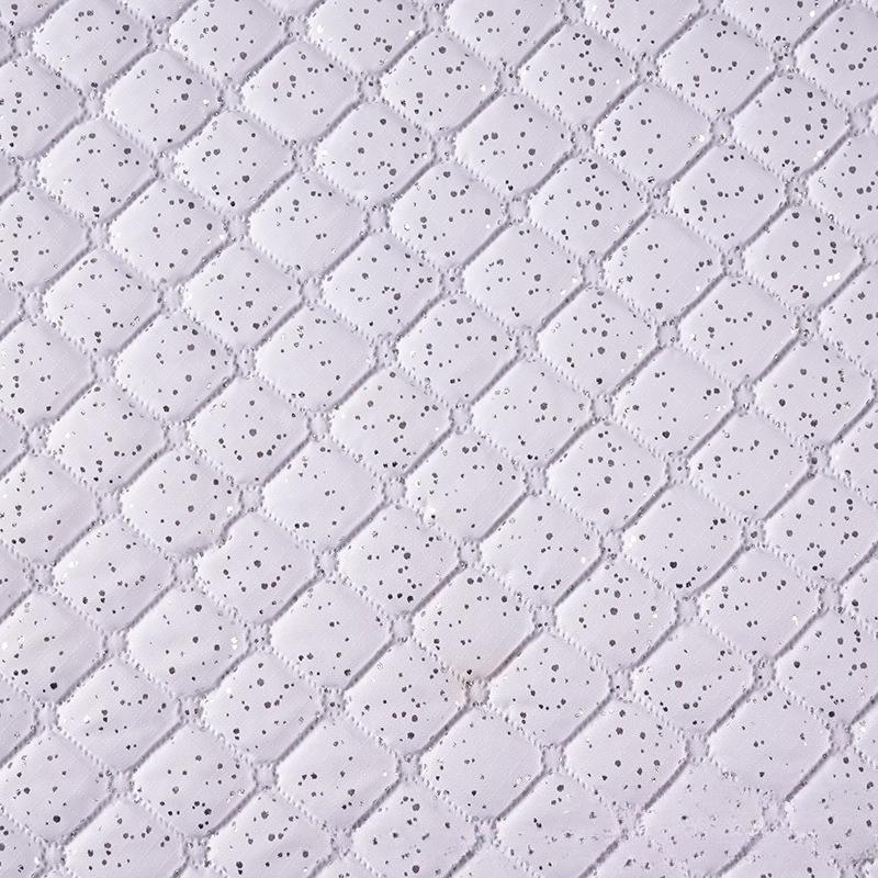 1meter Multi Colors Polyester Quilted Fabric Embroidery Sequined Embroidery Fabric for DIY Sewing Clothing Handbags Material