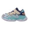 Li Ning Kids Non-Slip Wear-Resistant Low-Top Casual Shoes Kids Casual Shoes White Blue YKNR090-3