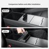 SMABEE for 2025 2026 Tesla Model Y Launch Juniper/ Model 3 2025 Car Glasses Tray Center Console Armrest Storage Box Organizer