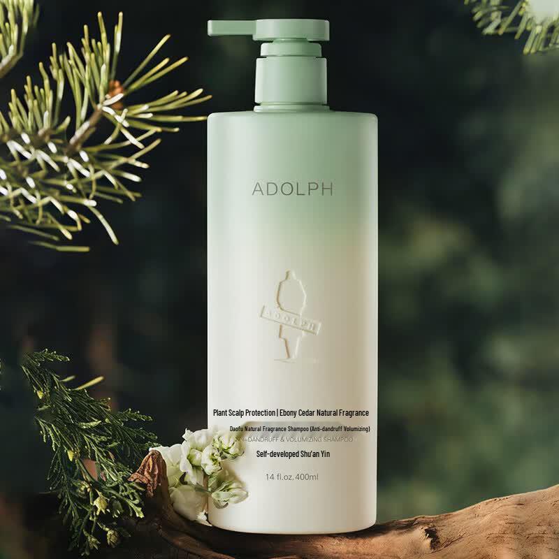 Adolph Plant Fragrance Anti-Dandruff Shampoo Twin Pack