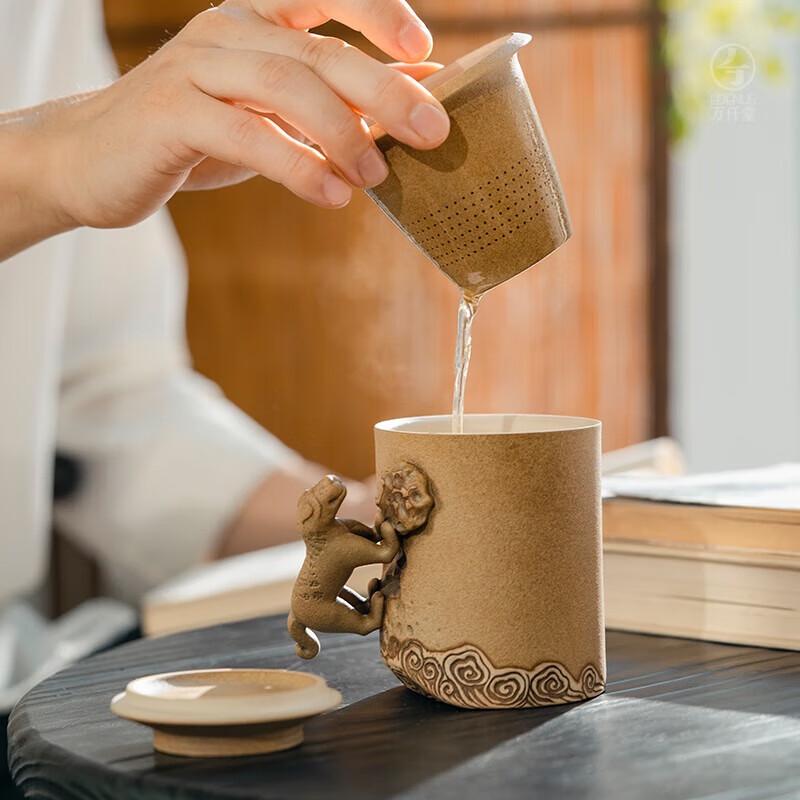 Edenus Chinese Ceramic Tea Infuser Mug