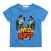 Wild Kratts Cartoon T-shirt Anime Print New  Tshirt Children Fun Top Adventure Cartoon Tees Cool Boys Short Sleeve Clothes