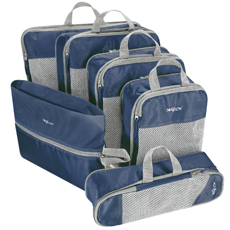 Compression Travel Organizer For Suitcase, Clothing Set Of