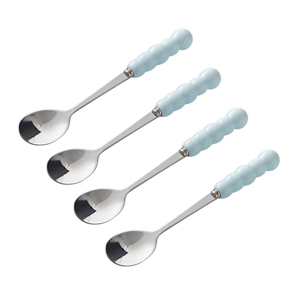 Creative Fruit Fork and Spoon Set Candy Color Coffee Dessert Spoon Ceramic Storage Tank Watermelon
