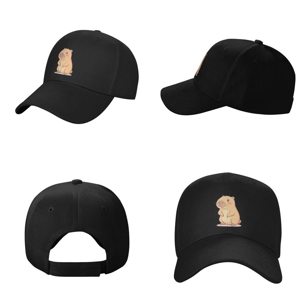 Cartoon Cute Capybara Animal Cap Fashion Casual Baseball Caps Adjustable Hat Hip Hop Summer Unisex Baseball Hats