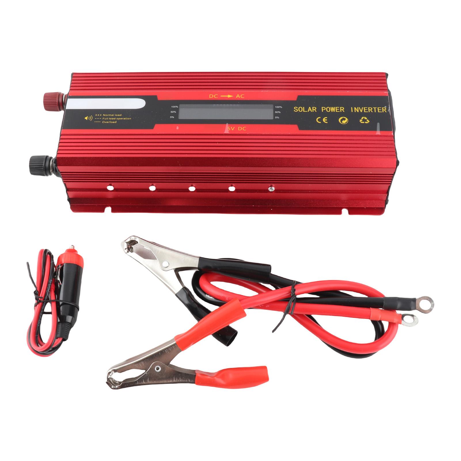 2000W Portable Inverter Solar for Home (12V to CelsiusLCD)