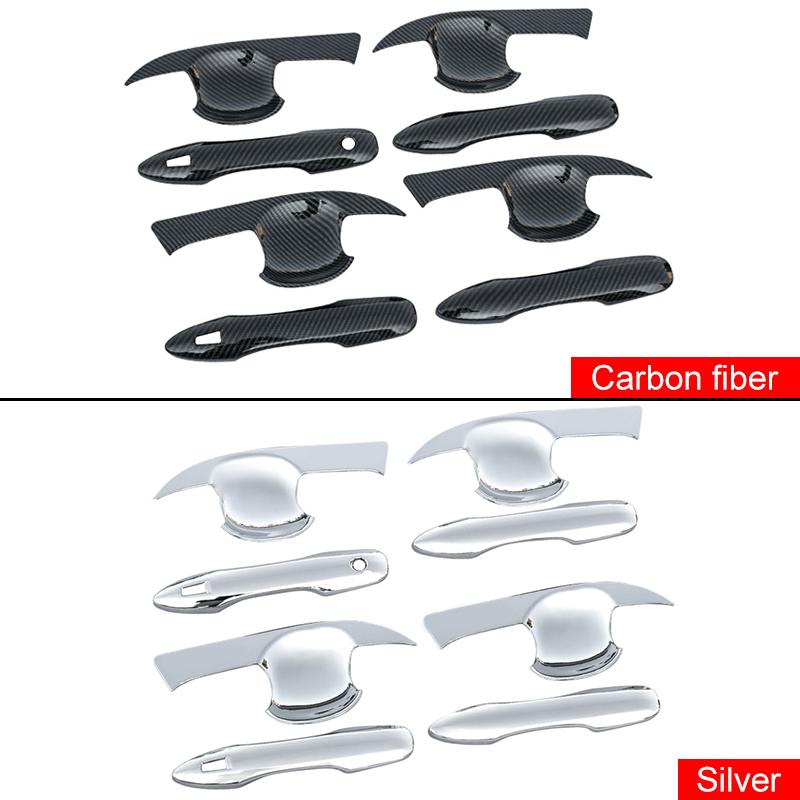 ABS Car External Outer Door Handle Bowl Catch Cover Trims Stickers For Toyota Corolla E210      2024 Hybrid