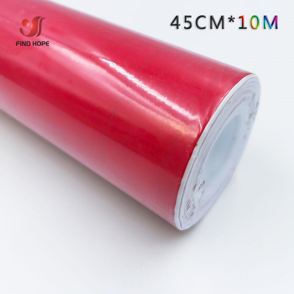 10Meter Self Adhesive Craft Vinyl Back Plastic Sticky Wallpaper Cutting Film Make Signs DIY Wall Home Decoration For cut Roll