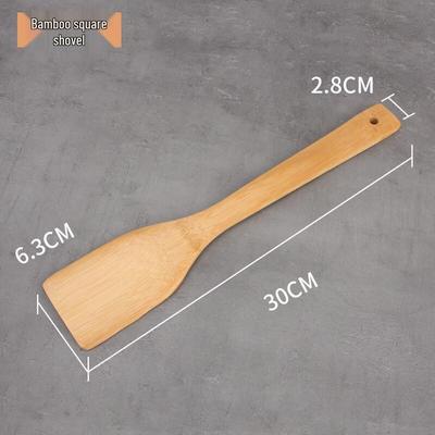 ZISIZ Bamboo Rice Serving Spoon & Spatula Set