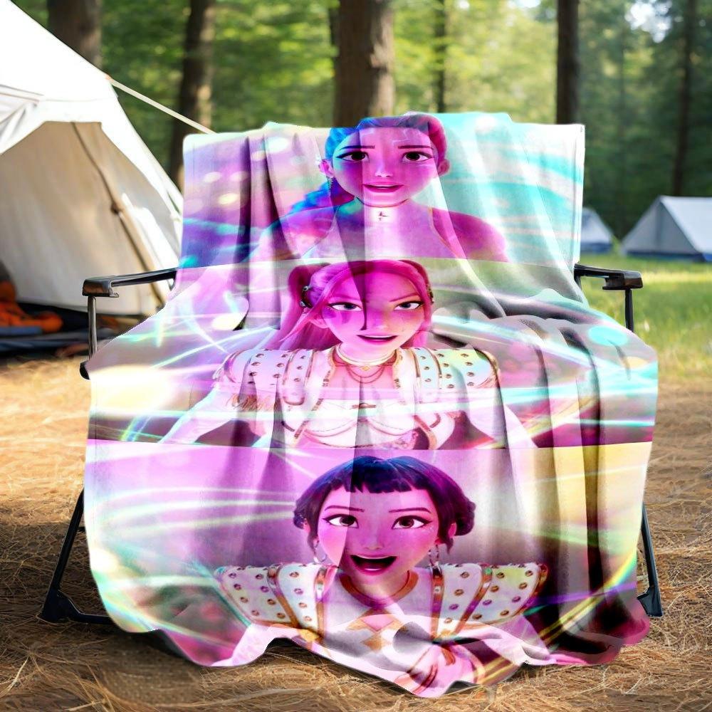 "Fantasy Transformation: Magical Costume Collection"Blanket Lightweight Flannel Throw Blanket for Sofa, Bed, Travel, Camping, Livingroom, Of