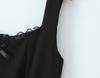 2026 Chic Retro Lace Camisole Dress - Sweet Bow, Slim Fit, Sexy Backless Mini