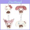 Lovely Kuromi Meledy Yuge Gugu Plush Toy Hanging Pendant Japanese Cartoon Bag Decoration Gift