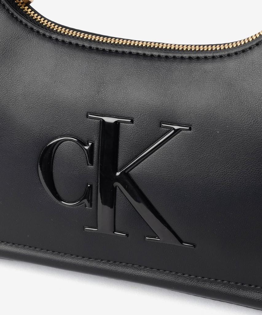Shoulder Bag LV04F3230G RAISED CK SMALL SHOULDER BAG [Calvin Klein] Women's BLACK/Black [Used]