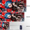 Jinx Anime Mouse Pad Pc Accessories Desk Protector Keyboard Mat NonSlip Deskmat Gamer Kawaii Cute Mouse Pads Gaming Mousepad