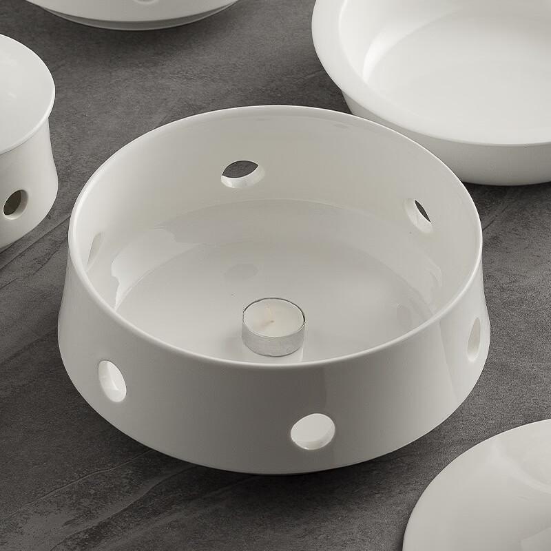 ZISIZ Heated Soup Tureen Set