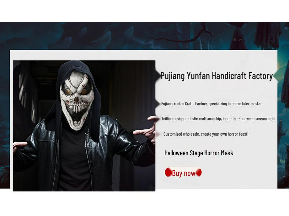 Christmas Grinch Latex Cosplay Mask - Green Furry Monster Headgear