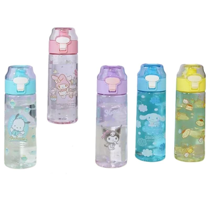 Stylish Cartoon Water Bottle With Secure Seal Portable And Durable Suitable For Home Bar Restaurant And Car Bl231530