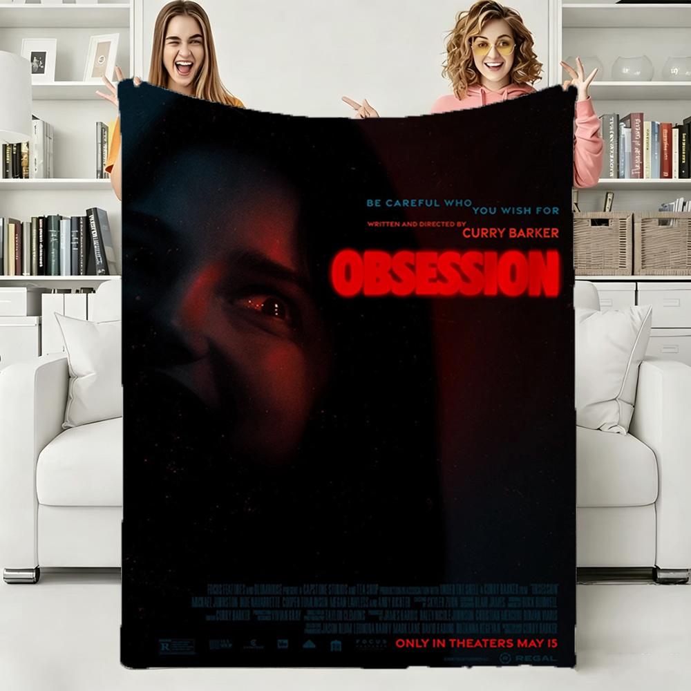 O-obsession Thriller Film Soft Warm Flannel Blanket Art For Bedroom Wall Living Room Decor Bed Camping Picnic Office Gift