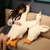 Cute Big White Goose Throw Pillow Plush Toy Doll Home Sofa Pillow Cushion Girl Sleeping Soothing Doll
