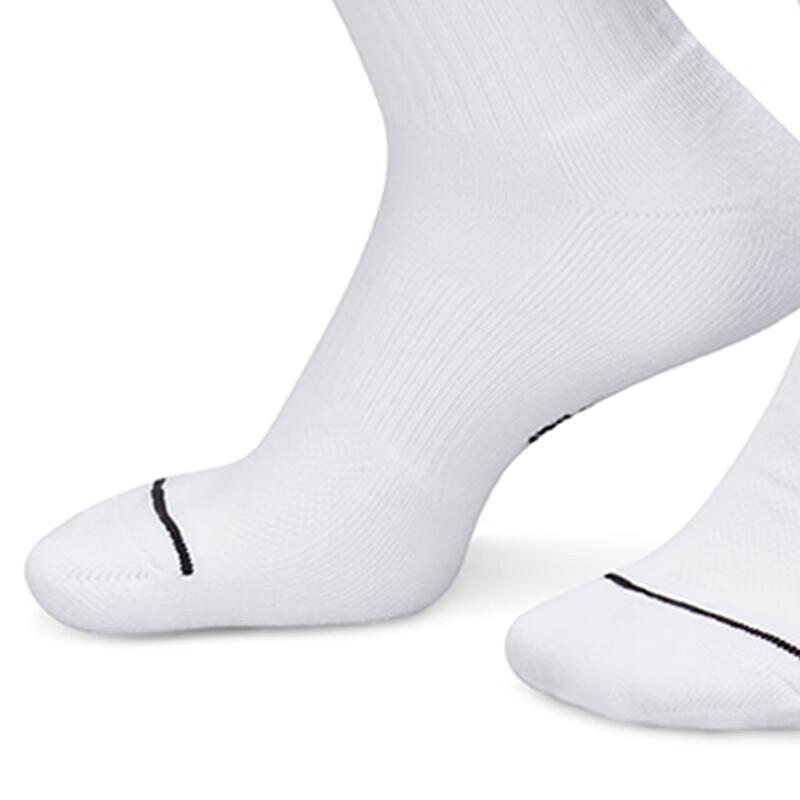 Jordan Men's And Women's Sports Socks, Embroidered Logo, Three-Pair Pack, Quick-Dry Mid-Calf Socks DX9655-911 Multi-Color XL