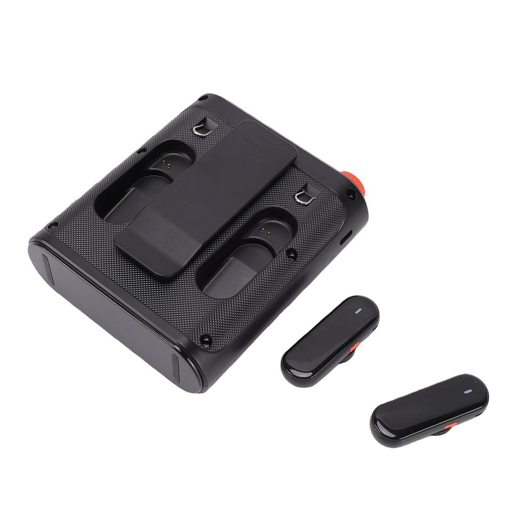 Wireless Voice Amplifier with 2 Lavalier Mics Bluetooth Magnetic Wireless Lavalier Microphone for Classroom Meetings