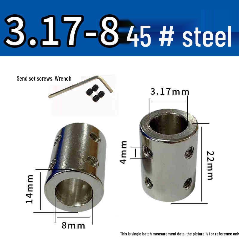 High Torque Coupling Shaft Diameter Reduction Connector Kit 3/456.87/10-12mm