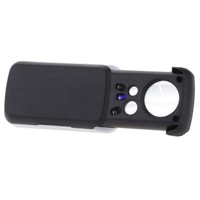 Multifunctional Portable 30X60X90X High Madnification Magnifier with 2 LED Lights 1 UV Money