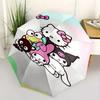 Hello Kitty, Sanrio Automatic Open/Close Umbrella-Cute Umbrella with Cute Design, Portable 3-Fold Compact Umbrella for Men & Women, Hallowee