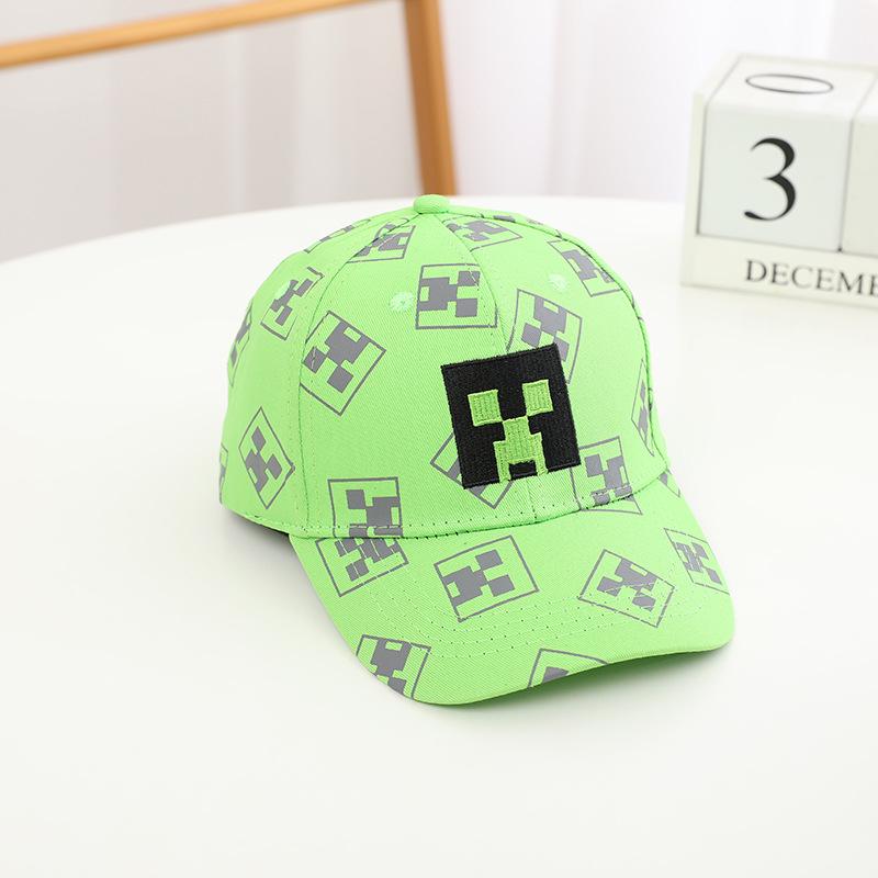 Kids' Cartoon Duckbill Cap - Spring & Autumn Korean Style Minecraft Baseball Hat