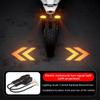 2PCS Universal LED Motorcycle Turn Signal Light 12V IPX6 Waterproof Flasher Indicator Blinker Rear Lights Lamp Accessories