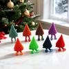Decorative Figurine for Christmas Tree Figure, Flexible Movable Joints 3D Printed Figure Ornament, Creative Festive Atmosphere Desktop Display