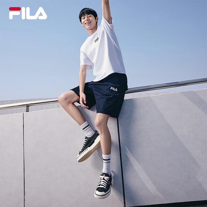 FILA Men's Breathable Pure Cotton Short Sleeve T-Shirt