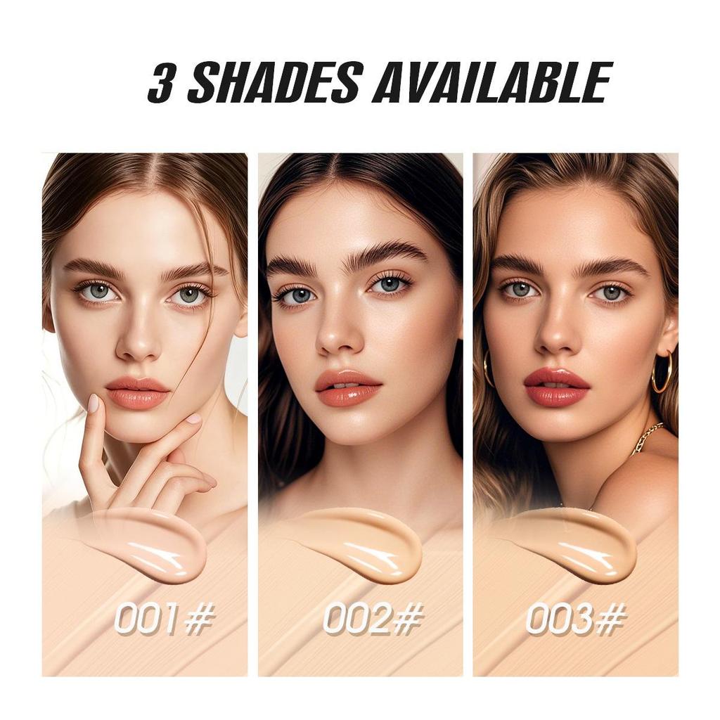 Cosmetics BOB Foundation entfernt kein Make-up, spendet Make-up Feuchtigkeit, ist leicht und geschmeidig, klumpt nicht, natürliche Abdeck-Foundation