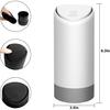 BELOMI Car Trash Can, Mini Silicone Auto Garbage Container With Lid, Waterproof Leakproof Portable Trash Dustbin, Vehicle Rubbish B For Automotive,