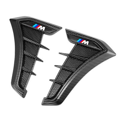 High Quality 2PC Car Styling Emblem Sticker Flank Fender For BMW M Sport M2 M3 M4 M5 M6 E46 E90 E60 F10 F30 E39 E36 F20 E87 X3