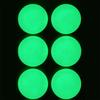 6PCS Hollow Hockey Balls High Visibility Glow Hockey Balls Hockey Practice Balls  Night Hockey Games