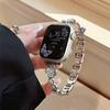 Подходит для Apple iwatch78910se разноцветный цветочный металлический ремешок для часов Huawei GT54 с Xiaomi 89pro