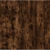 Coffee Table Smoked Oak 60 X 44.5 X 45 Cm Wood Based Material