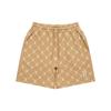 MLB Boston Red Sox Diamond Flower Comfortable Loose Fit Lace-Up Casual Shorts Unisex Shorts Light-Tan 3ASPM0343-43CAL