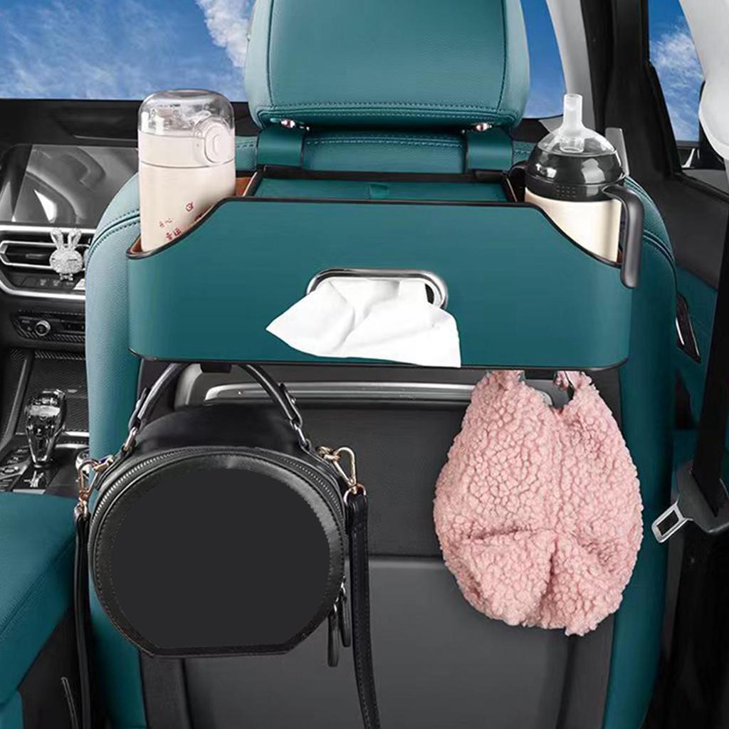 Back Organizer with Tissue And Cup Holders