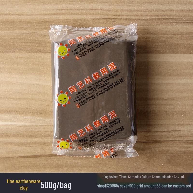 Argilă polimerică Jingdezhen High White fără coacere pentru sculptură manuală și roți de olărit pentru copii