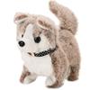 Electric Plush Dog Cognitive Ability Interactive Ability Fine Workmanship Barking Walking Electric Dog Plush Toys for Kids