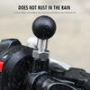 Motorcycle Handlebar Rail Mount M8 M10 Ball Mount Base Adapter 25mm Ball Head Screw On Mount for Action Camera Phone Holder