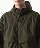 Musinsa Standard [City Leisure] Stitch Windbreaker Jacket [Olive Green]