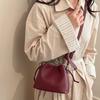 Tragbare Schulter-Eimer-Tasche, lässiger Mode-New-Trend, Retro-Design, magnetischer Verschluss, Pendler, große Kapazität, Umhängetasche