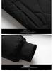 Men's Winter Thickened Lapel Jacket - Plus Velvet, Warm, Loose Fit for Middle-aged & Elderly