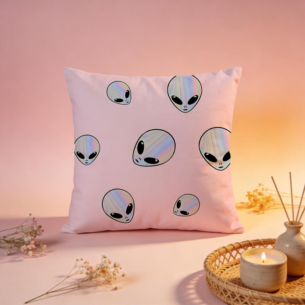 Fantasy Dreamy Alien Art Cushion Cover Comfortable Durable Pillow Cover MultiScene for Home Office Car Sofa