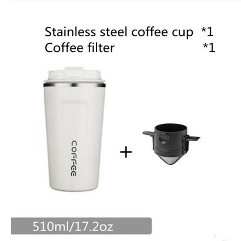 Reusable Coffee Filter Portable Coffee Travel Mug Hand-made Coffee Dripper Tea Cup Set Coffee Pot Coffeeware Camping Product
